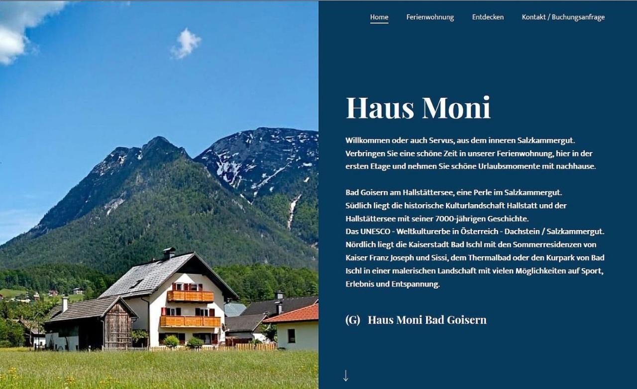 Haus Moni Lägenhet Bad Goisern Exteriör bild